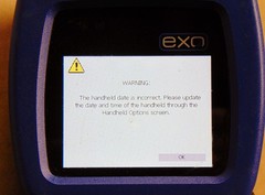 YSI EXO Handheld Display Interface Water Analysis