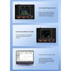 Professional Mobile Repair Ammeter ATV1 36 Volt 8 Amp with IPS Display Screen