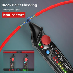 NonContact Voltage Detector Tester Indicator Profession Smart Test Pencil Live/P