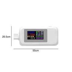 10 in 1 Type C USB Tester DC Digital Voltmeter Amperimetro Current Voltage Meter