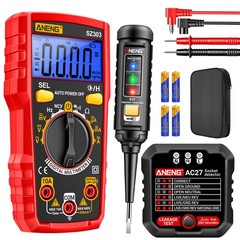 Electrical Test Kit with Digital Multimeter,Non Contact Voltage Tester,Outlet…