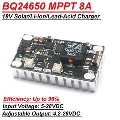 MPPT 18V Solar Battery Charger 2S 3S 4S Charging DC-DC Buck Converter 5V 12V 24V