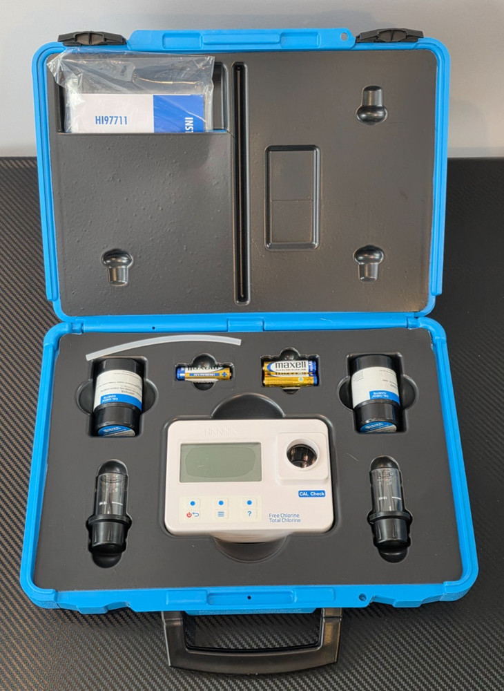 Hanna Free and Total Chlorine Photometer Kit HI97711C – Raegent Expired 10/24
