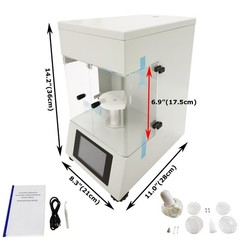 110V Automatic Liquid Surface Tension Meter 0-1000mN/m with Touch Screen