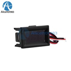 DC 0-30V 0.36 Inch 3 Wire LED Display Panel Voltage Meter Voltmeter Tester