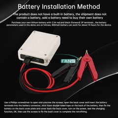 TS4520 1.77″ Internal Resistance Meter Tester 0.001~45V Voltmeter Volt Detector