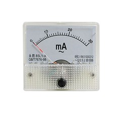Class 2.5 Accuracy AC 0-30mA Analog Panel Ammeter