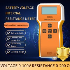 RC3563 Battery Voltage Meter Internal Resistance Voltage Tester Detector US