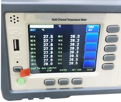 Multi-Channel Temperature Meter Data Logger with 8 Channels J/K/T -200℃~1800℃