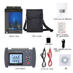 Digital DC Low Resistance Tester Meter with Range 0.001mΩ～300.0KΩ Resolution 1uΩ