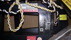 D quadrado Power Logic enercept Medidor B244 2400 AMPS 3 pólo