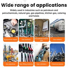 Portable Gas Leak Detector Tester Propane Methane Natural Gas Alarm Sensor Home