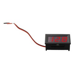 Compact and Efficient LED Display Voltmeter for DC Voltage Wide Voltage Range