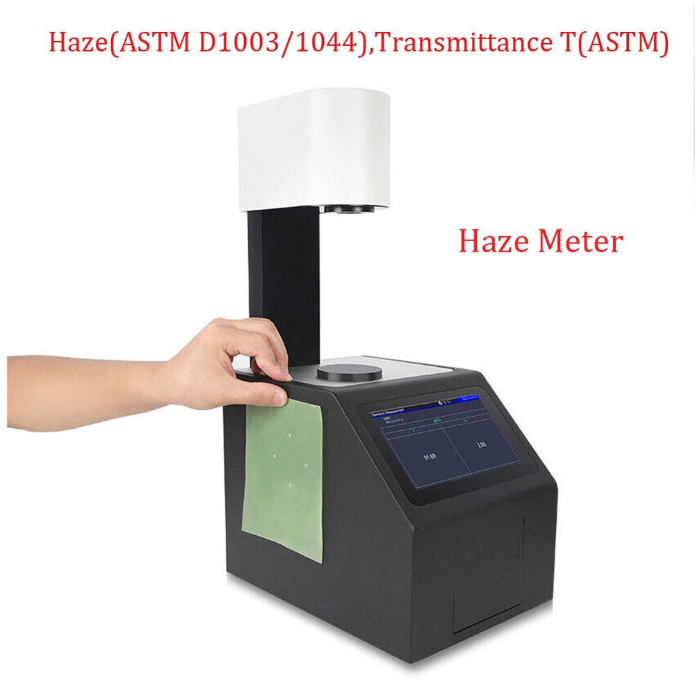 Haze Tester ASTM Transmittance Economic Meter for Plastic Sheets Films Glasses