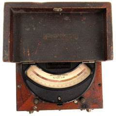 General Electric – Vintage Industrial Meter 0 – 75 Volt AC – With Broken Strap