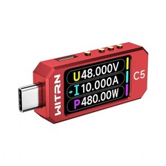 WITRN C5 USB Tester Voltage Current Meter DC4-48V PD3.1 Fast Charger Tester EPR