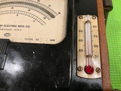 Vintage TEMCO Model 17 Portable Pyrometer & Millivolt Meter – Dubuque, Iowa
