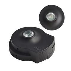 Microscope Accessories Adjustable Brightness LED Light Source in Black