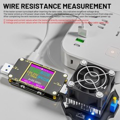 Type-C USB Digital Meter Tester Multimeter Current Voltage Power Monitor NEW