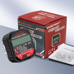 Outlet Tester Electrical GFCI Receptacle Detector, 90-250V Ground Fault Recep…
