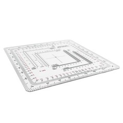 for acrylic Measuring Tool Flexible Map Scale with Multiple Scales for Engineers