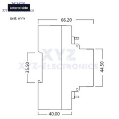 DIN Rail Multi-Function Tester Digital Voltage Current Power Meter AC85~265V 63A