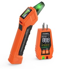 Circuit Breaker Finder & GFCI Outlet Tester with Digital LCD Display, 90-135V…