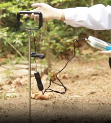 Soil Hardness Tester Penetrometer with Depth 50cm GPRS/2G/4G GPS Location