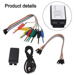 24M Samples USB Logic Analyzer Multi Protocol Debugging Tool 8 Channels