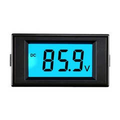 Blue LCD Voltage Volt Meter 7.5-20V 2-Wire No Need Power Battery Monitor 12V