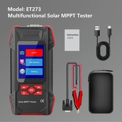 ET273 For MPPT Power Tester for Solar Systems with 2000V AC/DC Multimeter ET275