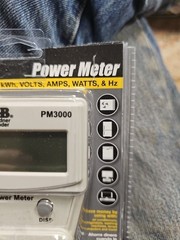 Free Shipping 1 New Gardner Bender Energy Usage Power Meter