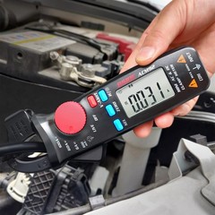 DC Current Clamp Meter 6000 Counts Auto-Ranging Digital Ammeter with Back Clip
