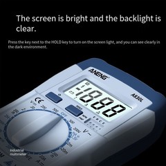 A830L LCD Tester with Multiple Functions Including Frequency Measurement