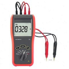 Digital Micro Ohmmeter Milliohmmeter with Work Current≤100mA Range 0.1mΩ~40.0kΩ