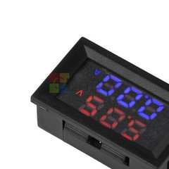 DC 4-30V 10A Voltmeter Ammeter LED Amp DC 0~100V Digital Volt Power Meter Gauge