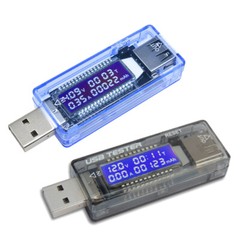 USB Charger Capacity Current Voltage Detector Meter LCD Display Battery Tester