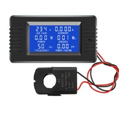 PZEM-022 Open and Close CT 100A AC Digital Display Monitor Meter W2B6