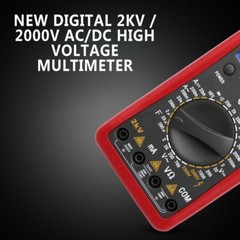 Excellent Digital 2000V AC/DC High Voltage Multimeter Voltmeter Tester 2026 USA