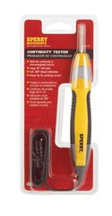 Sperry CT6101 Continuity Tester AAA Battery Black/Yellow 4″W Carded
