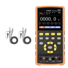 ET852C 50MHz Dual Channel Oscilloscope with Multimeter and Signal Generator