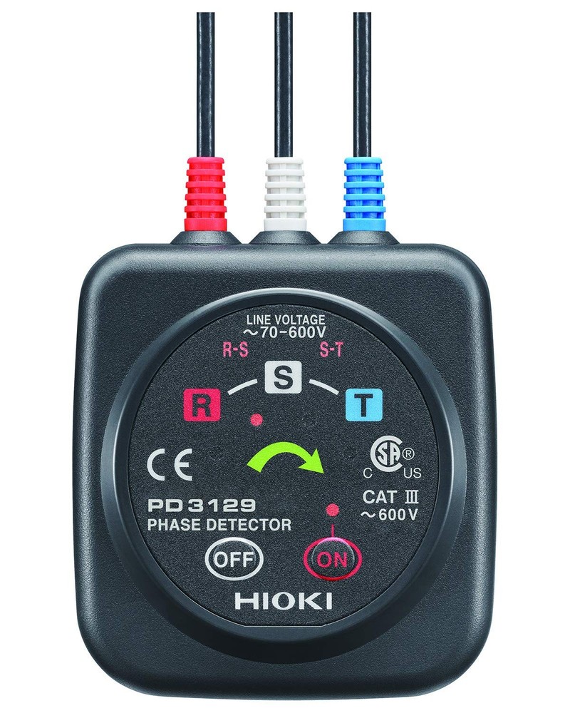 HIOKI PD3129 Phase Detector Slim Type Rotation Sequence Tester Made in Japan