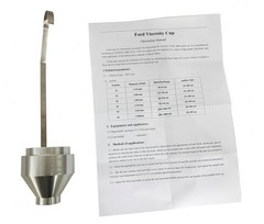 Ford Viscosity Cup Portable Ford Cup #4 with Diameter 4.10mm for Thicker Fluids