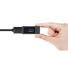 DC 4-30V USB Current Voltage Timing Power Capacity Tester LCD Display Detector