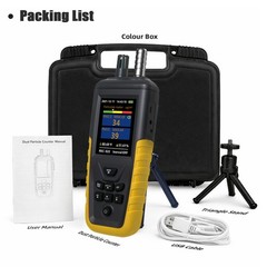 PM2.5 Detector Laser Particle Counter PM0.3/2.5/10 Air Quality Monitor Data Logs