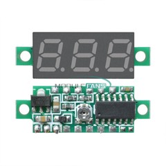 10PCS Red DC 0-100V 0.28″ 3-Digital Voltmeter LED Voltage Panel Meter 3-Wires