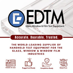EDTM Tint-Chek (TC1800) Window Tint Meter, Made in USA