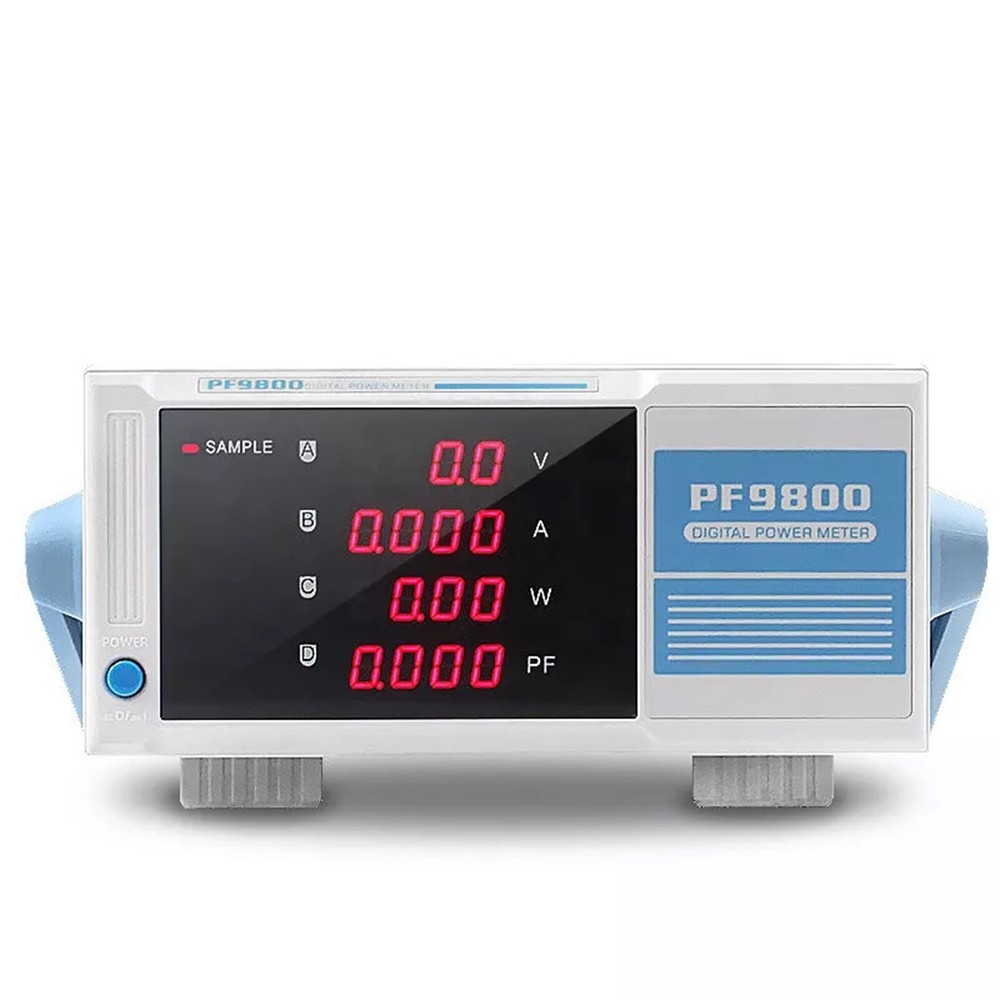 Digital Power Meter Intelligent Electrical Parameter Tester 600V 20A BandwidtCg