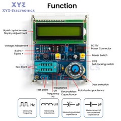 DC5V High Precision Digital LCD Inductance Capacitance Meter Frequency Tester