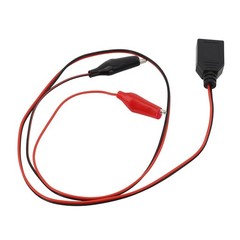 For Alligator Clip USB Power Cord 60CM for Voltage and Current Testing